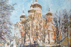 Aleksander Nevsky Cathedral, A. Lefbard, 2014. Private collection